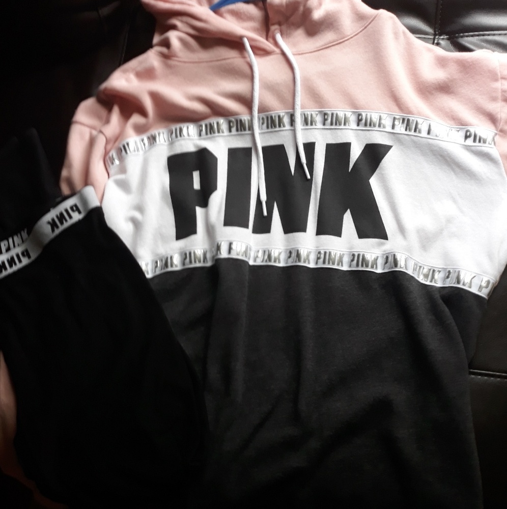 Pink jogging suit